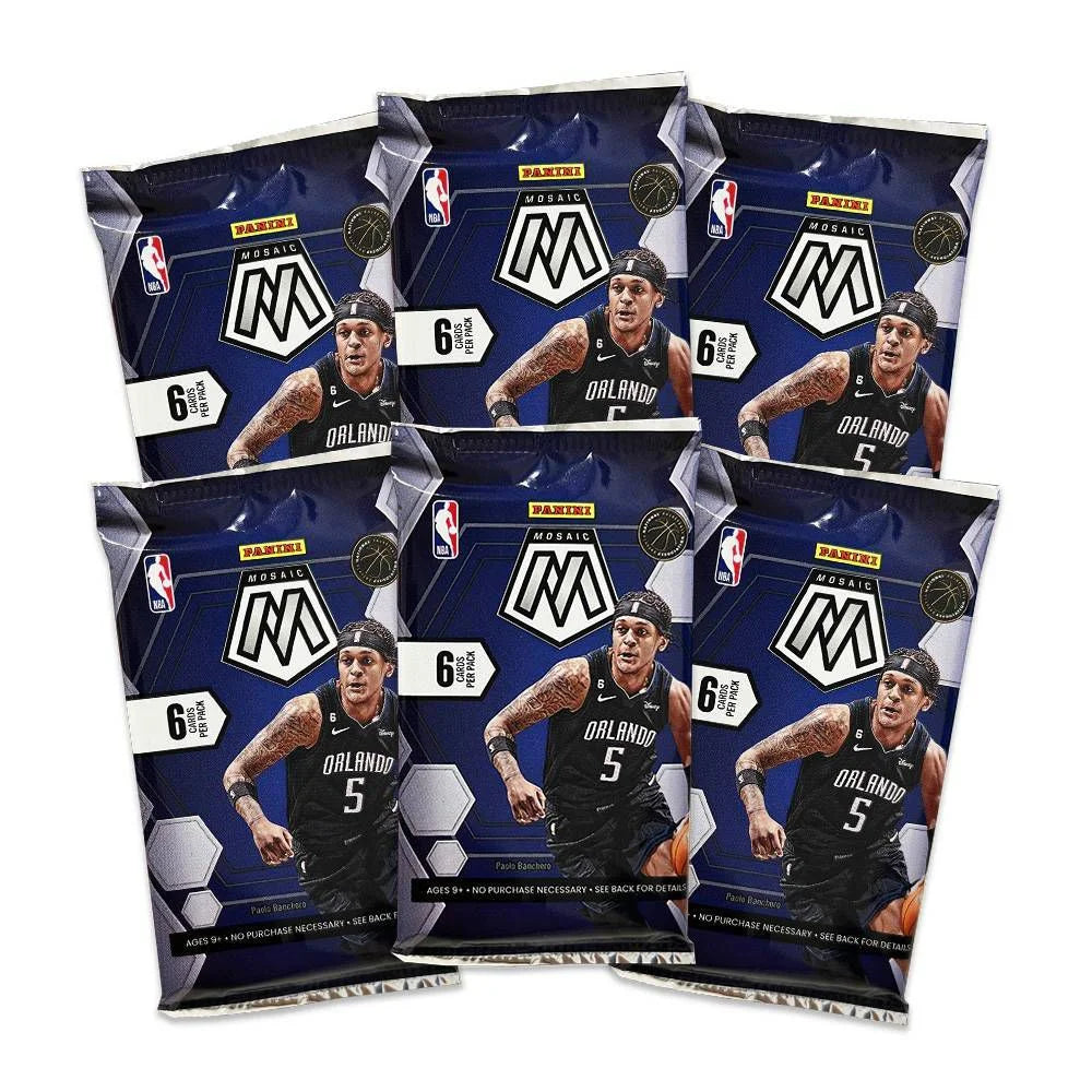 2022-23 Panini Mosaic NBA Basketball Trading Cards Blaster Box