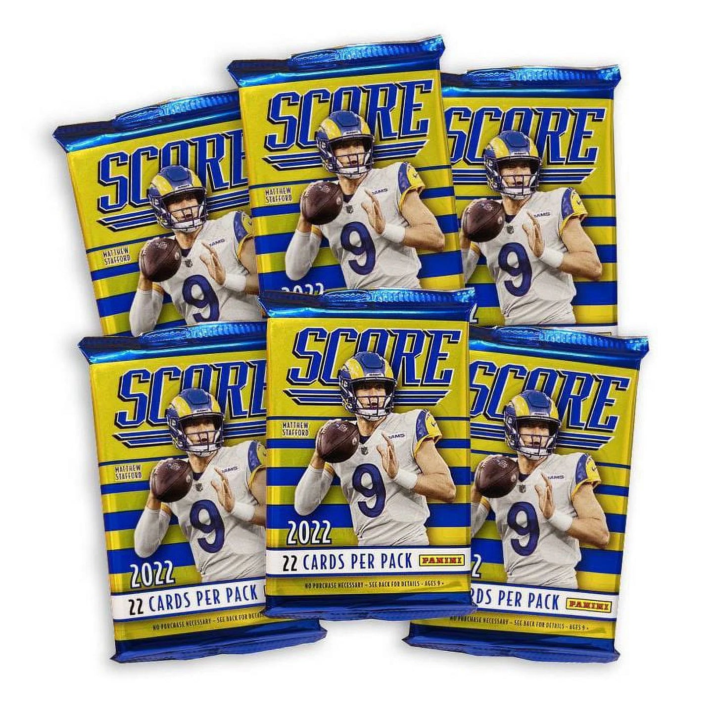 2022 Panini Score Football Blaster Box