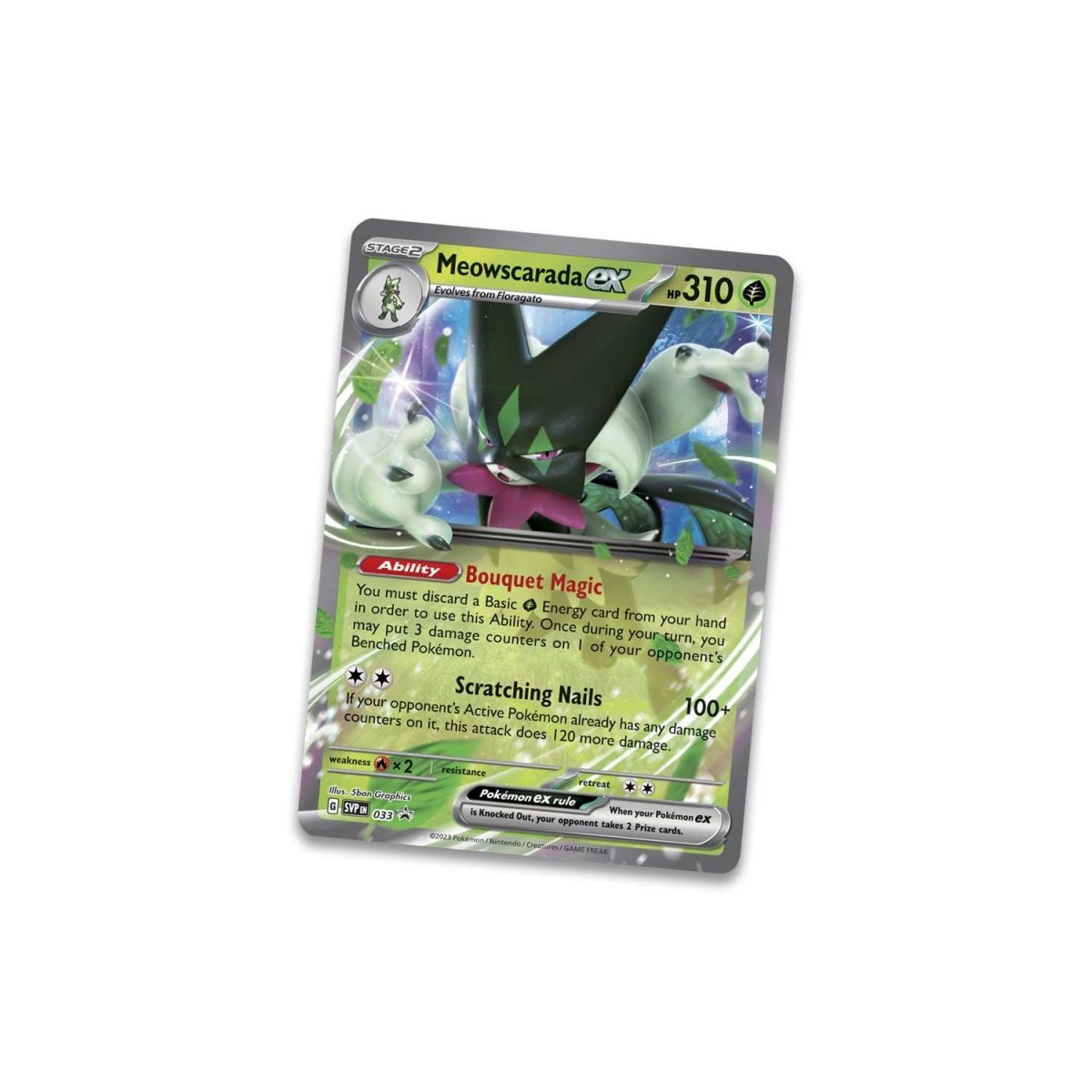 Pokemon TCG: Paldean Partners Tin (Meowscarada EX)