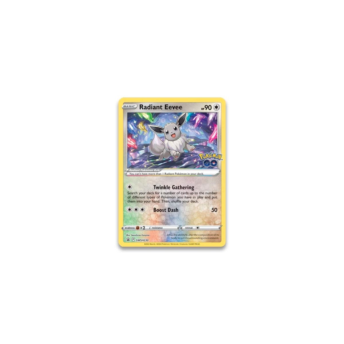 Pokemon TCG Pokemon Go Radiant Eevee Premium Collection