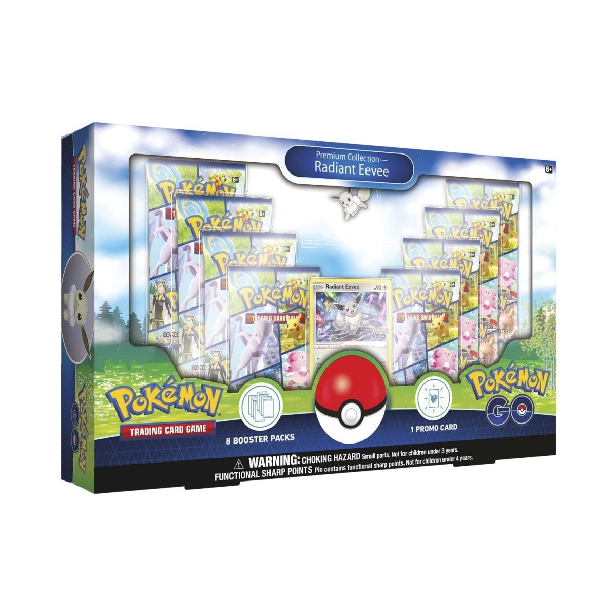 Pokemon TCG Pokemon Go Radiant Eevee Premium Collection