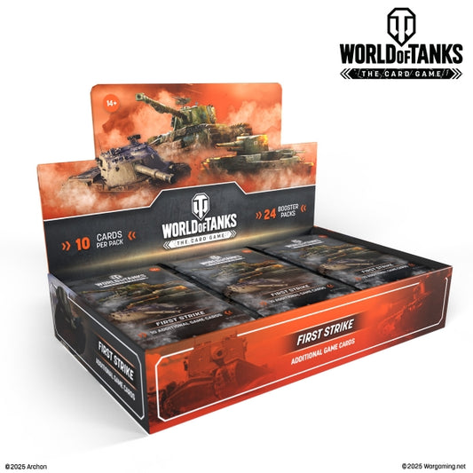 World of Tanks: The Card Game: Booster Display: First Strike