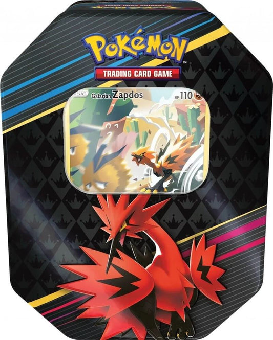 Pokémon TCG: Crown Zenith Tin – Galarian Zapdos